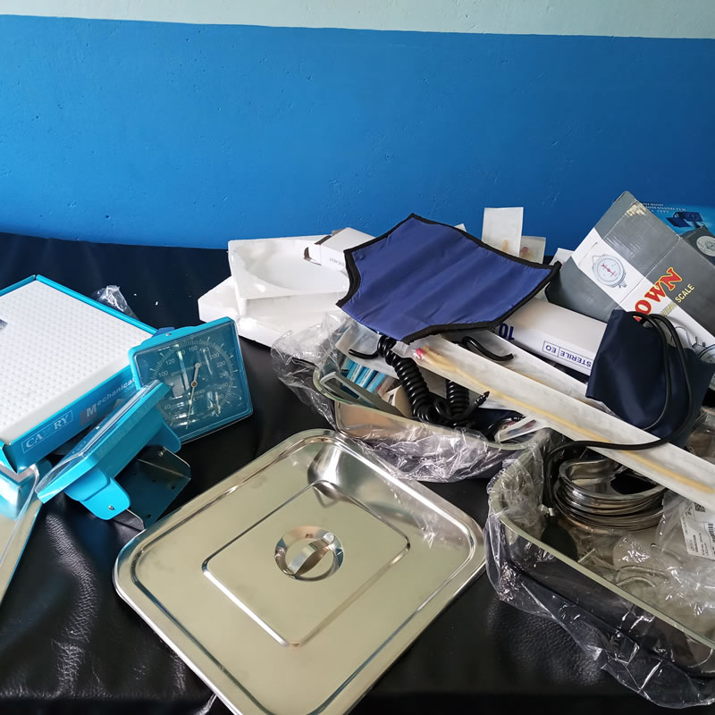 pact medical equipment donation Partners for Community Transformation