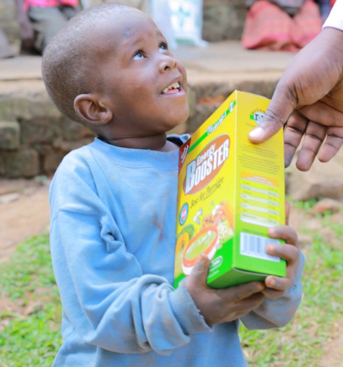 Improving nutrition needs for 250 HIV+ children.